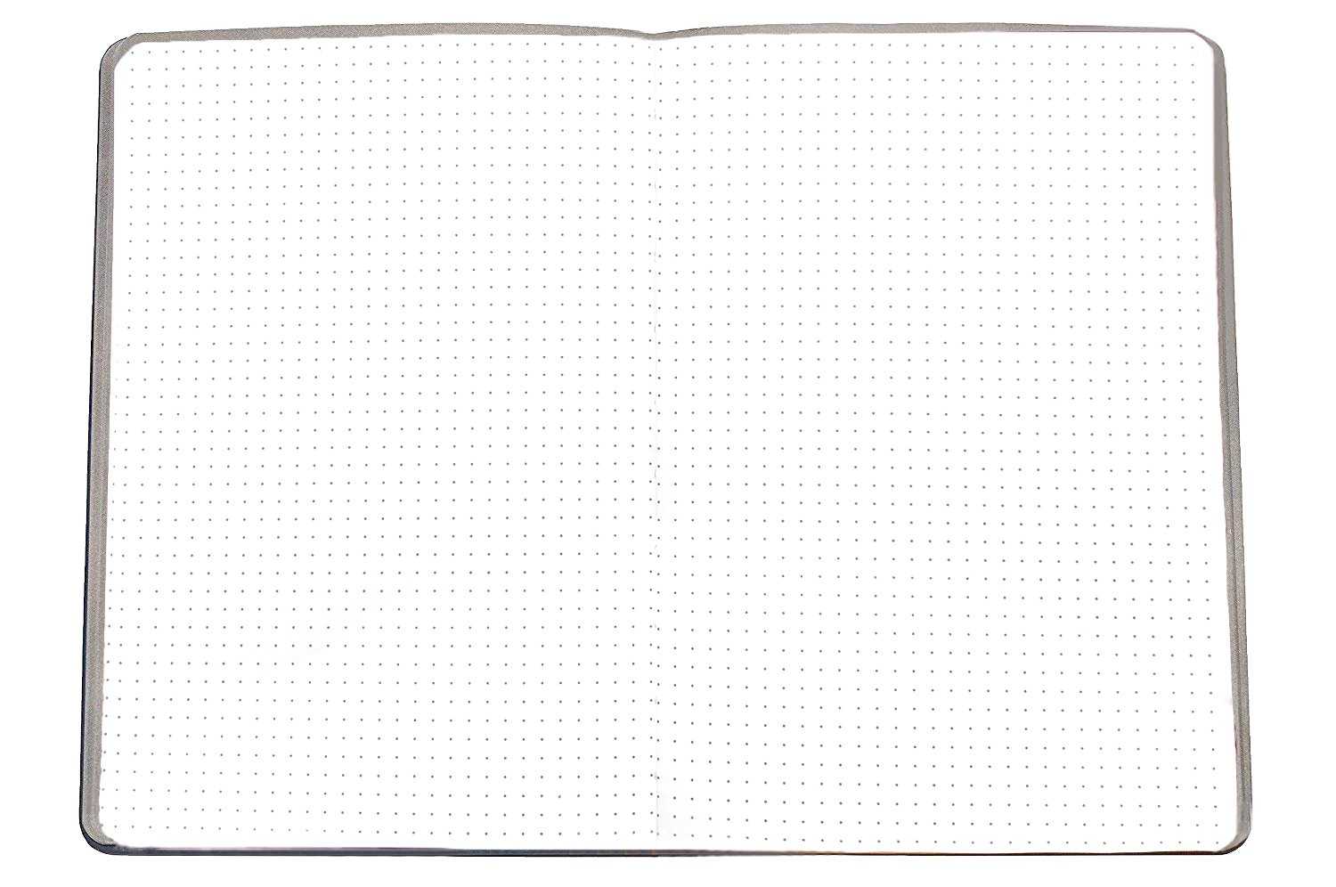 Dotted Bullet Journal Page, Blank Stock Illustration